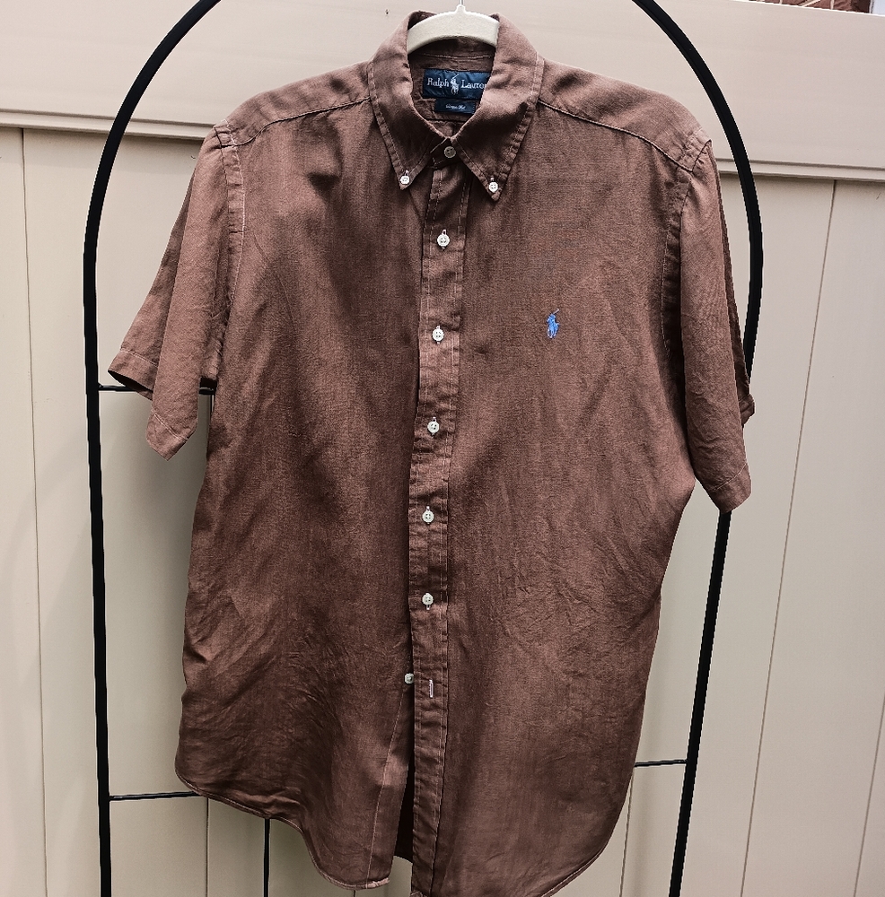 Ralph Lauren Classic Fit Brown Shirt